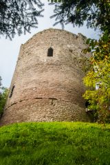 The tower from below