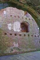 Brough Castle, West tower interior