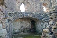 Brough Castle, Clifford Tower interior
