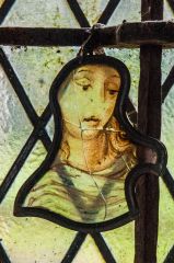 Medieval French stained glass