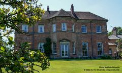 Bryngwyn Hall, The rear facade