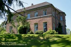 Bryngwyn Hall, The side of the house