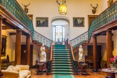 The staircase hall