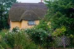 Post Office cottage from the garden