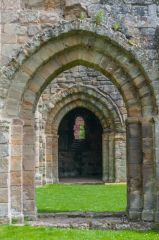 Medieval arches in the church