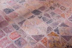 Medieval tiles in the chapter house