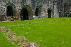 The abbey cloisters