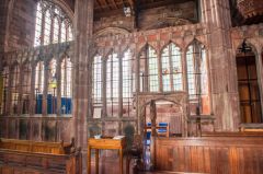 Ridley Chapel 16th century stone screen