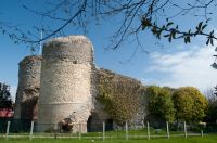 Bungay Castle, Gatehouse view