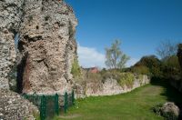 Bungay Castle, Inner bailey