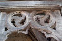 North porch open tracery