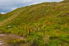 Inside the earthworks