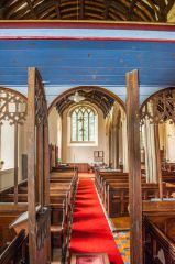 The east face of the screen