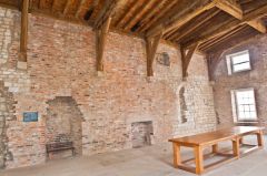 The first floor living quarters