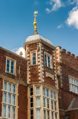 Gilded weathervane atop the Hall