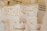 Doorway carved capitals