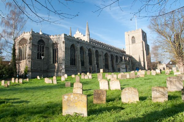 Bury St Edmunds St Mary's Church History, Travel, and