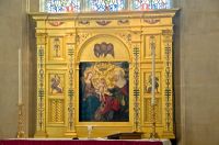 Gilded altarpiece