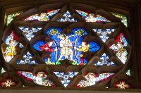 Bury St Edmunds St Mary's Church, West window