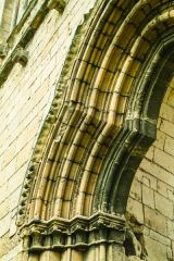 West front door moulding