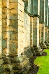 Butresses, abbey church