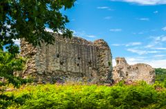 The castle from below