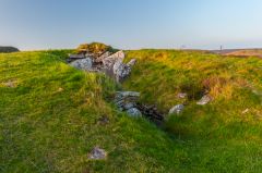 The cairn friom the side