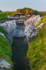 Looking into the central passage