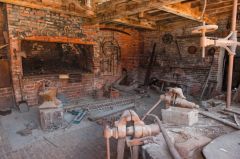 The blacksmith's workshop