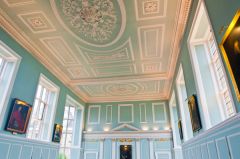 The hall, a lovely Georgian chamber