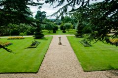 The formal gardens