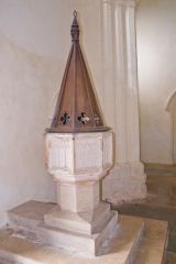 The 15th century Perpendicular font