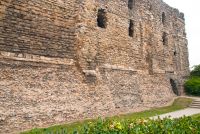 Exterior castle wall