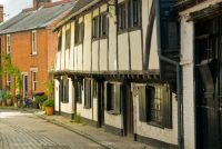 Canterbury, Timber framed houses on All Saints Lane