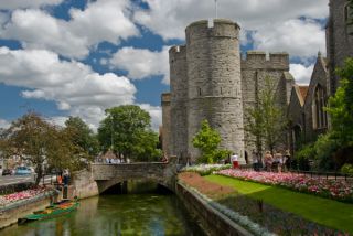 West Gate Tower and River Stour