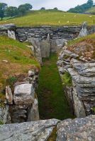 View down the passage