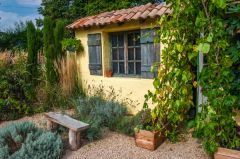 A small Mediterranean style garden