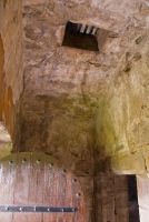 Cardoness Castle, Murder hole above the door