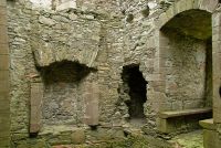 Cardoness Castle, Wall niche