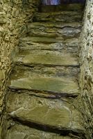 Cardoness Castle, Staircase