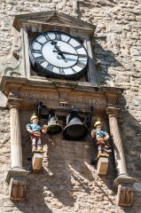 The'quarterboys' on the Carfax clock