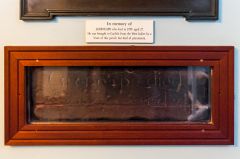 Memorial to an 18th century slave