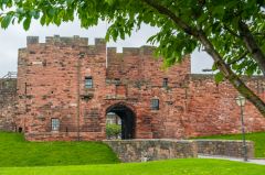 The gatehouse of Carlisle Castle
