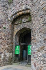 The castle gatehouse