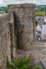 The gatehouse from atop the wall