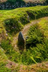 A hut wall and inner chamber