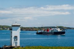 The ferry leaves from Port Ellen harbour