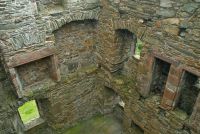 Interior of the castle