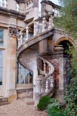 Spiral stair on the Orangery