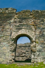 The main castle entrance